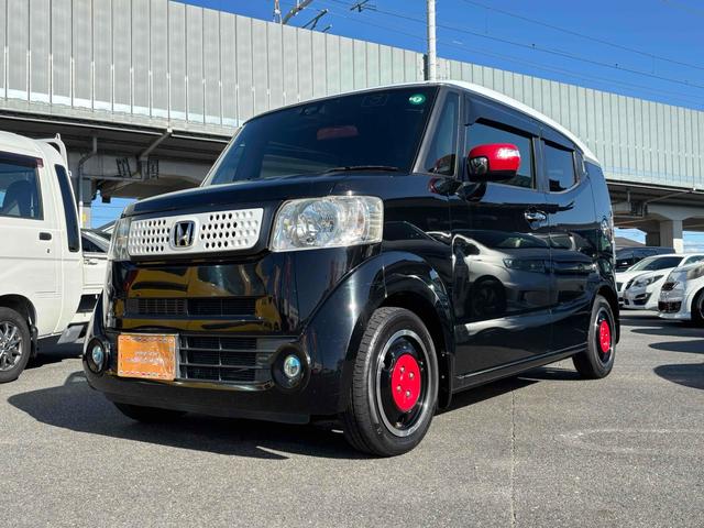 Ｎ－ＢＯＸスラッシュ Ｇ・ターボＡパッケージ　ＥＴＣ　バックカメラ　ＴＶ　オートクルーズコントロール　衝突被害軽減システム　ＨＩＤ　スマートキー　アイドリングストップ　電動格納ミラー　ベンチシート　ＣＶＴ　盗難防９インチナビ（36枚目）