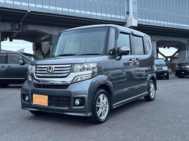 Ｎ－ＢＯＸカスタム Ｇ・Ｌパッケージ　両側スライド・片側電動　ＴＶ　ＨＩＤ　スマートキー　アイドリングストップ　ベンチシート　ＣＶＴ　盗難防止システム　ＡＢＳ　ＥＳＣ　ＣＤ　Ｂｌｕｅｔｏｏｔｈ　アルミホイール　エアコン　パワーステアリング（38枚目）