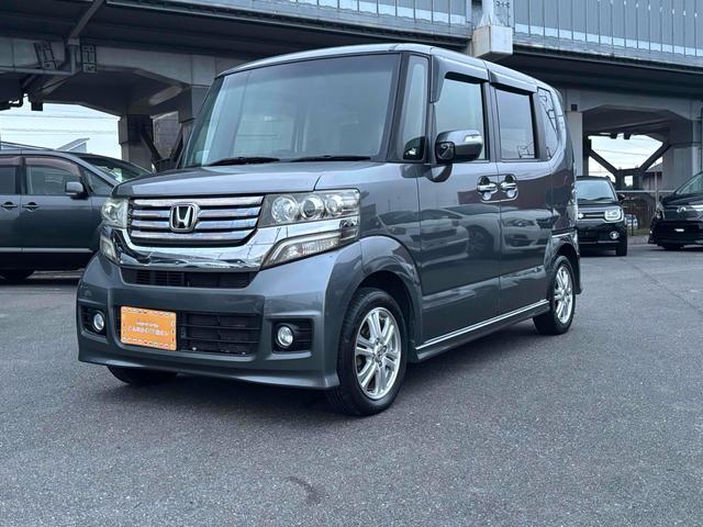 Ｎ－ＢＯＸカスタム Ｇ・Ｌパッケージ　両側スライド・片側電動　ＴＶ　ＨＩＤ　スマートキー　アイドリングストップ　ベンチシート　ＣＶＴ　盗難防止システム　ＡＢＳ　ＥＳＣ　ＣＤ　Ｂｌｕｅｔｏｏｔｈ　アルミホイール　エアコン　パワーステアリング（40枚目）