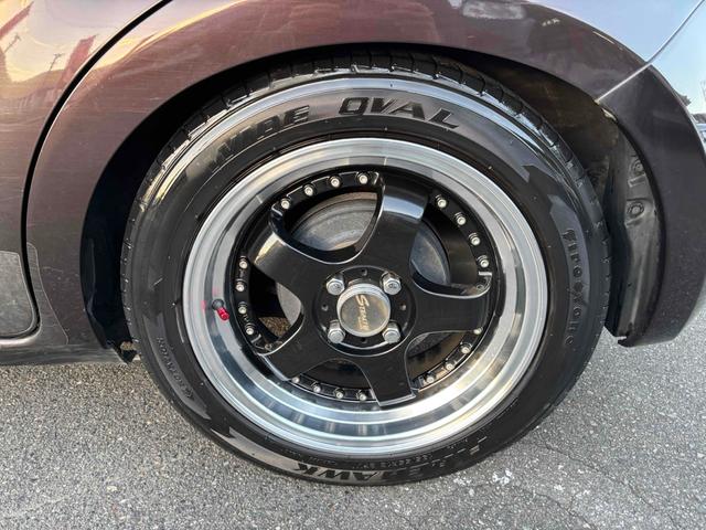 キューブ 15X Vセレクション ETC バックカメラ TV アルミホイール スマートキー アイドリングストップ 電動格納ミラー CVT 盗難防止システム 衝突安全ボディ ベンチシート ABS CD USB ローダウン車高調 ホイール(72枚目)