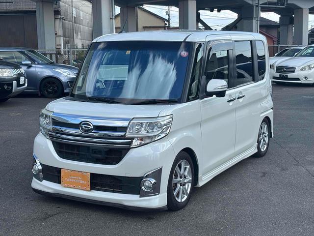 タント カスタムX SA デジタルミラー 車高調 ナビ TV 衝突被害軽減システム LEDヘッドランプ スマートキー アイドリングストップ ベンチシート CVT 盗難防止システム ABS ESC CD USB(6枚目)