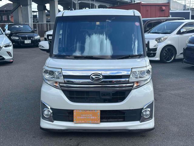 タント カスタムX SA デジタルミラー 車高調 ナビ TV 衝突被害軽減システム LEDヘッドランプ スマートキー アイドリングストップ ベンチシート CVT 盗難防止システム ABS ESC CD USB(7枚目)