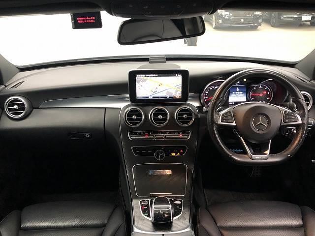 Ｃ２２０ｄ　ステーションワゴンローレウスエディション　サンルーフ　メーカーナビＴＶ　黒革　ＢＳＭ　ＬＥＤ　シートヒーター　パワーシート　クルーズコントロール　クリアランスソナー(2枚目)