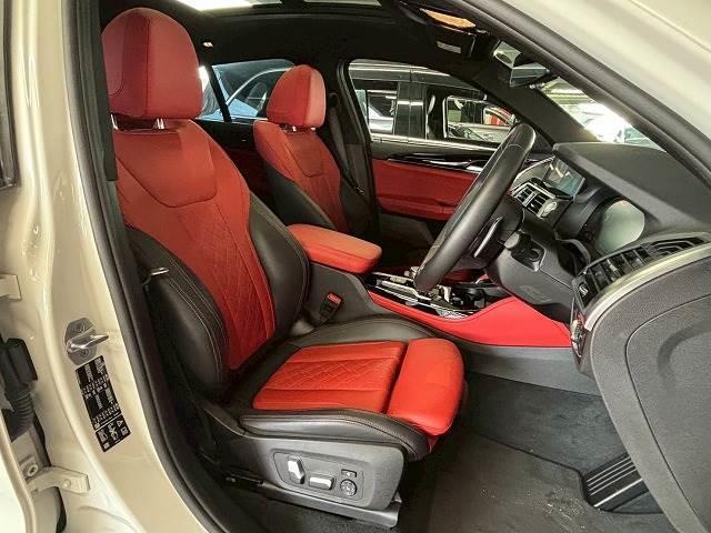 X4 xDrive 20d M Sport メリノレザー/サンルーフ/AppleCarPlay/HUD/フルセグ/パドルシフト/シートヒーター/パワーシート/レザーシート/ヘッドアップディスプレイ/電動リアゲート/クルーズコントロール(6枚目)