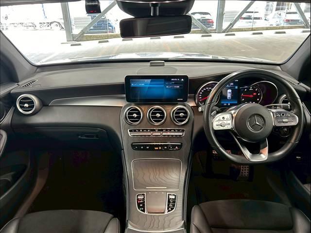 GLC GLC 220 d 4MATIC クーペ AMGライン 全周囲カメラ/アンビエントライト/フルセグ/エアサス/パワーシート/シートヒーター/スマートキー/クリアランスソナー/パーキングアシスト/レーンキープアシスト/ブラインドアシスト/クルコン/LED(2枚目)