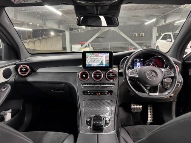 GLC GLC220d 4マチック クーペスポーツ メーカーナビ/全周囲カメラ/フルセグTV/Bluetooth/シートヒーター/電動リアゲート/アダプティブクルーズコントロール/ブラインドスポットモニター/ヘッドアップディスプレイ(3枚目)
