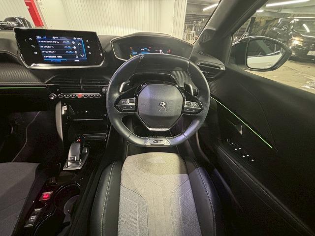 208 GT AppleCarPlay/アダプティブクルーズコントロール/パドルシフト/ステアリングスイッチ/ハーフレザ-シート/シートヒーター/バックモニター/革巻きハンドル/プッシュスタート/ETC/レーンキー(57枚目)