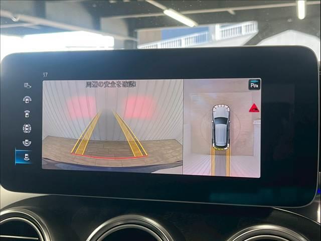 【全周囲モニター】を装備しております。全周囲カメラで危険察知。狭い駐車場でも安心して駐車できますね。