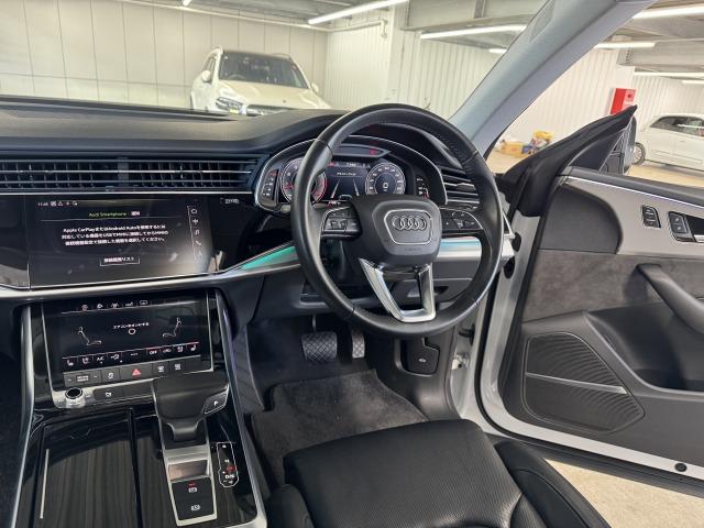 Ｑ８ ５５　ＴＦＳＩｑｕａｔｔｒｏｄｅｂｕｔｐａｃｋａｇｅ　パノラマサンルーフ／全周囲カメラ／メーカーナビ／フルセグテレビ／シートヒーター／ベンチレーション／アダプティブクルーズコントロール／パワーバックドア／ＢＡＮＧ＆ＯＬＵＦＦＤＥＮ／バーチャルコックピット（41枚目）