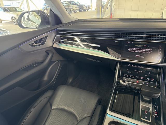 Ｑ８ ５５　ＴＦＳＩｑｕａｔｔｒｏｄｅｂｕｔｐａｃｋａｇｅ　パノラマサンルーフ／全周囲カメラ／メーカーナビ／フルセグテレビ／シートヒーター／ベンチレーション／アダプティブクルーズコントロール／パワーバックドア／ＢＡＮＧ＆ＯＬＵＦＦＤＥＮ／バーチャルコックピット（42枚目）