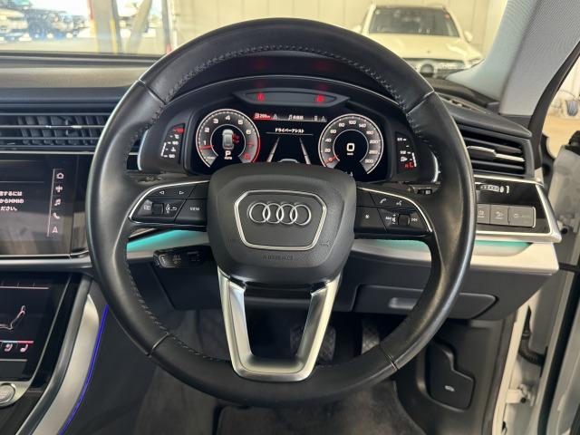 Ｑ８ ５５　ＴＦＳＩｑｕａｔｔｒｏｄｅｂｕｔｐａｃｋａｇｅ　パノラマサンルーフ／全周囲カメラ／メーカーナビ／フルセグテレビ／シートヒーター／ベンチレーション／アダプティブクルーズコントロール／パワーバックドア／ＢＡＮＧ＆ＯＬＵＦＦＤＥＮ／バーチャルコックピット（43枚目）