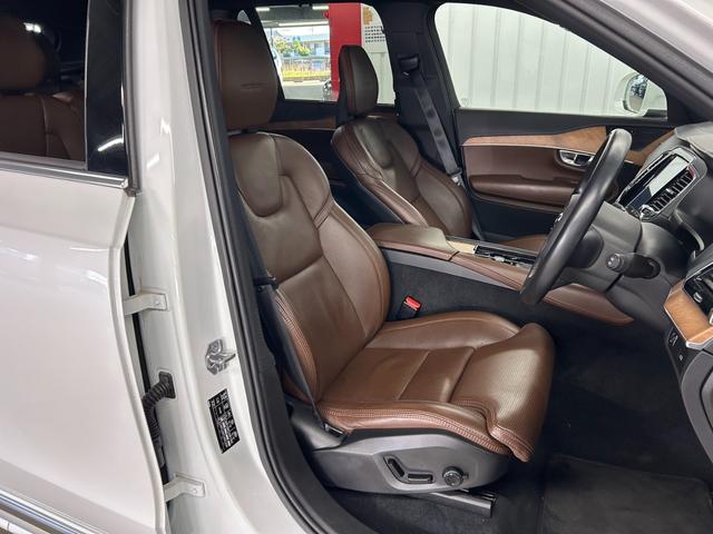 ＸＣ９０ Ｔ６　ＡＷＤ　インスクリプション　純正ナビ／フルセグＴＶ／Ｂｌｕｅｔｏｏｔｈ／全周囲カメラ／ＡｐｐｌｅＣａｒｐｌａｙ／アンドロイドオートハーマンカードン／茶革／シートヒーター／ベンチレーション／ステアリングヒーター／ＬＥＤヘッドライト（58枚目）