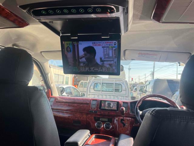 ハイエースバン スーパーGL バックカメラ ナビ TV 両側スライドドア 後席モニター 電動格納ミラー AT Bluetooth(9枚目)
