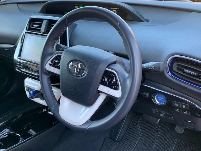 プリウス Ａプレミアム　ツーリングセレクション　セーフティセンス・純正ナビ・フルセグＴＶ・Ｂｌｕｅｔｏｏｔｈオーディオ・バックカメラ・ＥＴＣ・レーダークルーズ・パワーシート・シートヒーター・ＢＳＭ・ＨＵＤ・インテリジェントクリアランスソナー・禁煙車（36枚目）