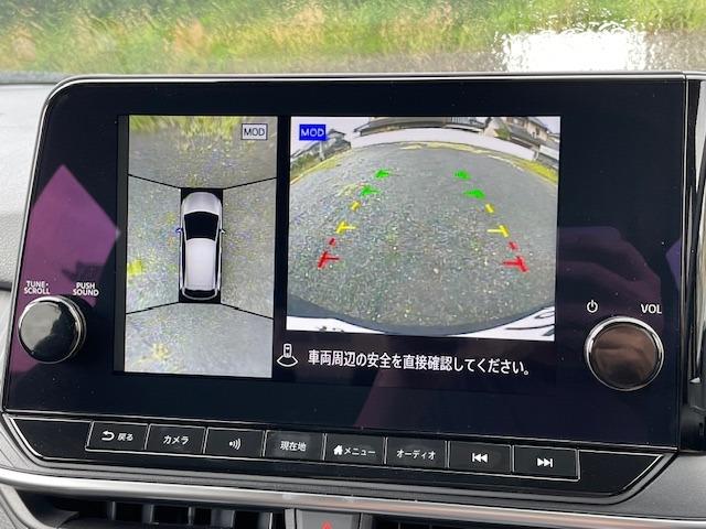 ノート Ｘ　プロパイロット・ＮＣナビ・アラウンドビューモニター・Ｂｌｕｅｔｏｏｔｈ・ＨＤＭＩ・置くだけ充電・ＥＴＣ２．０・デジタルインナーミラー・アダプティブＬＥＤヘッドライト・ＢＳＷ・ＢＳＩ・ＲＣＴＡ・禁煙車（3枚目）