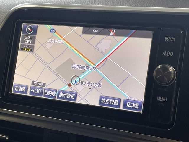シエンタ Ｇ　トヨタセーフティセンス　禁煙車　ＬＥＤヘッドライト　両側パワースライドドア　バックカメラ　純正ＳＤナビ　キャンセラー付フルセグＴＶ　衝突軽減ブレーキ　ＣＤ・ＤＶＤ再生　Ｂｌｕｅｔｏｏｔｈ　スマートキー（4枚目）