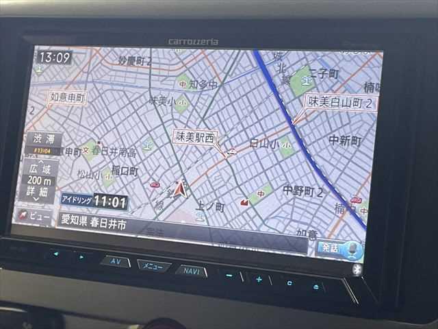 デリカD:5 D パワーパッケージ ディーゼル 4WD HDDナビ 両側パワースライドドア HIDヘッドライト 禁煙車 クルーズコントロール バックカメラ オートエアコン Wエアコン シートヒーター Bluetooth フルセグTV(4枚目)