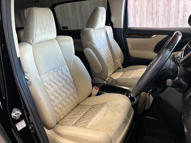 アルファード 2.5G 6ヶ月走行無制限保証付き モデリスタフルエアロ 10インチBIG-X 12.8インチ後席モニター 両側電動スライド LEDヘッド 禁煙車 バックカメラ クルーズコントロール ハーフレザーシート(11枚目)