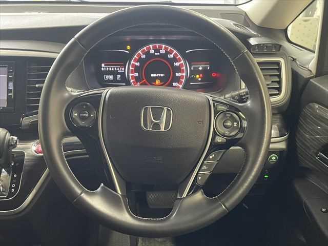 オデッセイ アブソルート・ＥＸホンダセンシング　６ヶ月走行無制限保証付き　　アダプティブクルーズコントロール　純正ＳＤナビ　ＥＴＣ　両側パワースライドドア　Ｂｌｕｅｔｏｏｔｈ　フルセグＴＶ　ＬＥＤヘッド　ハーフレザー　バックカメラ　スマートキー（12枚目）