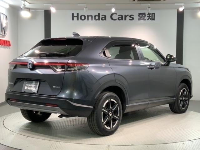 ヴェゼル e:HEV X H SENSING 最長5年保証 ワンオ-ナ- 純正ナビ TV Rカメラ BTオ-ディオ ドラレコ ETC LEDライト VSA クルコン アルミ スマ-トキ- 盗難防止装置 整備記録簿 AAC(50枚目)