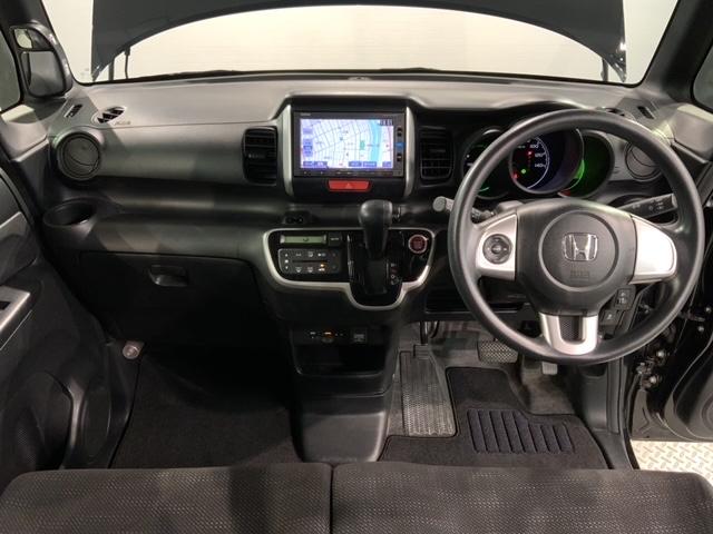 N-BOX G・Lパッケージ いまコレ+新品マット付 1年保証 ワンオーナー ナビVXM-174VFXi TV Rカメラ BTオ-ディオ DVD ETC VSA ベンチシート スマートキー 盗難防止装置 整備記録簿 AAC(8枚目)