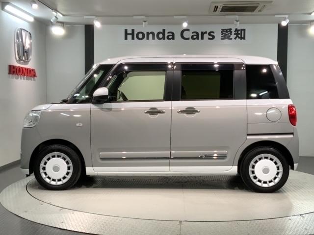 ムーヴキャンバス ストライプスＧターボ　２ト－ン　最長５年保証　純正ナビ　ＴＶ　Ｒカメラ　ＣＤ録音　ＢＴオ－ディオ　ＤＶＤ　ドラレコ　衝突軽減Ｂ　シートヒーター　ＥＴＣ　ＬＥＤライト　横滑り防止　両側電動ドア　クルコン　フォグ　スマートキー（47枚目）