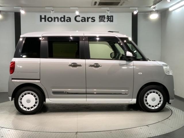 ムーヴキャンバス ストライプスＧターボ　２ト－ン　最長５年保証　純正ナビ　ＴＶ　Ｒカメラ　ＣＤ録音　ＢＴオ－ディオ　ＤＶＤ　ドラレコ　衝突軽減Ｂ　シートヒーター　ＥＴＣ　ＬＥＤライト　横滑り防止　両側電動ドア　クルコン　フォグ　スマートキー（51枚目）