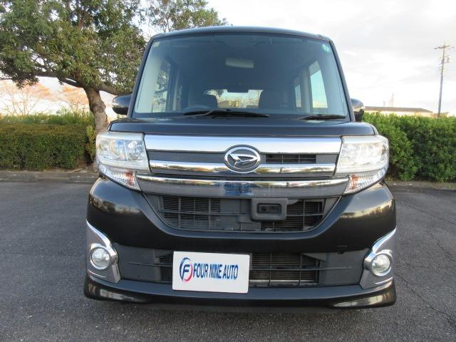 タント カスタムX SA Bluetoothナビ 衝突軽減ブレーキ 禁煙車 バックカメラ フルセグ CD録音 電動スライドドア スマートキー ETC LEDヘッドランプ アイドリングストップ オートライト ステリモ フォグ(5枚目)