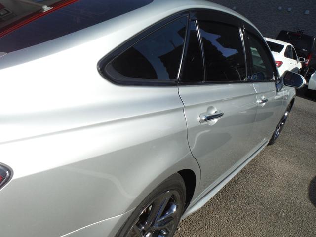 クラウンハイブリッド トヨタ純正フルセグナビ・パノラミッビューモニター・ハーフレザーシート・シートヒーター&ステリングヒーター・F/Rドラレコ・ETC・HUD・BSM・TOYOTAセーフティセンス・3眼LEDヘッド(13枚目)