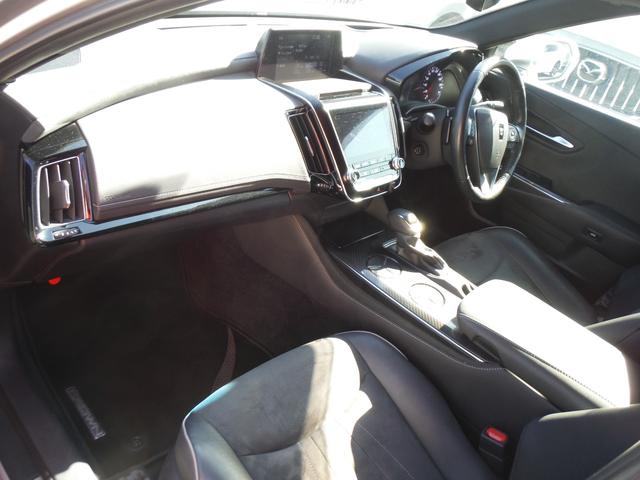 クラウンハイブリッド トヨタ純正フルセグナビ・パノラミッビューモニター・ハーフレザーシート・シートヒーター&ステリングヒーター・F/Rドラレコ・ETC・HUD・BSM・TOYOTAセーフティセンス・3眼LEDヘッド(14枚目)