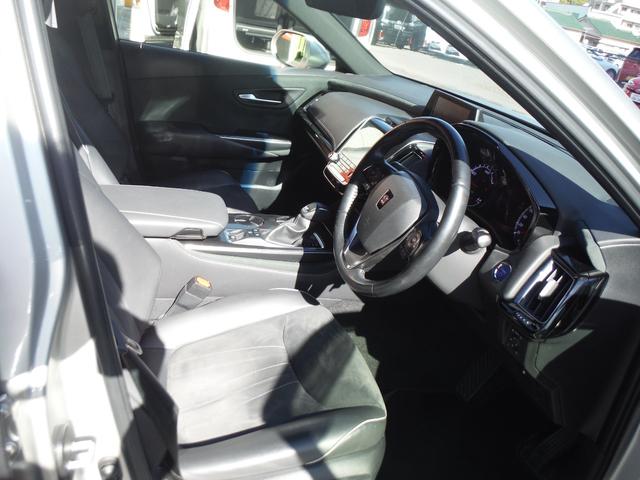 クラウンハイブリッド トヨタ純正フルセグナビ・パノラミッビューモニター・ハーフレザーシート・シートヒーター&ステリングヒーター・F/Rドラレコ・ETC・HUD・BSM・TOYOTAセーフティセンス・3眼LEDヘッド(19枚目)