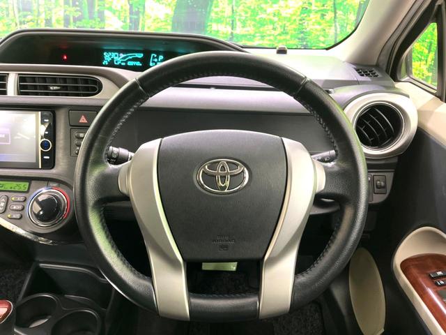 アクア Ｇ　モデリスタエアロ　純正ナビ　ｂｌｕｅｔｏｏｔｈ　フルセグ　ＥＴＣ　禁煙車　オートライト　オートエアコン　スマートキー　電動格納ミラー　シートリフター　ウインカー三ラー　バニティミラー（11枚目）