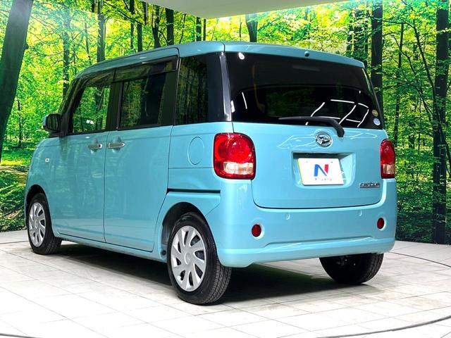 ムーヴキャンバス Ｘ　ＳＤナビ　バックカメラ　禁煙車　ＥＴＣ　オートライト　オートエアコン　スマートキー　横滑り防止装置　アイドリングストップ　電動格納ミラー　バニティミラー　ドアバイザー　プライバシーガラス（50枚目）