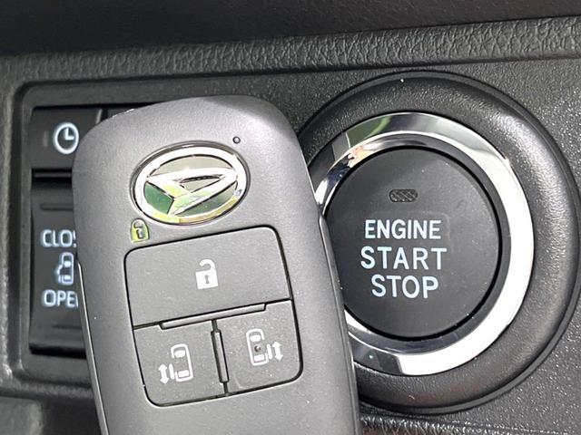 ムーヴキャンバス ストライプスＧ　禁煙車　両側電動スライドドア　シートヒーター　衝突軽減装置　クリアランスソナー　オートハイビーム　オートライト　カップホルダーヒーター　ＬＥＤヘッドライト／フォグライト（6枚目）