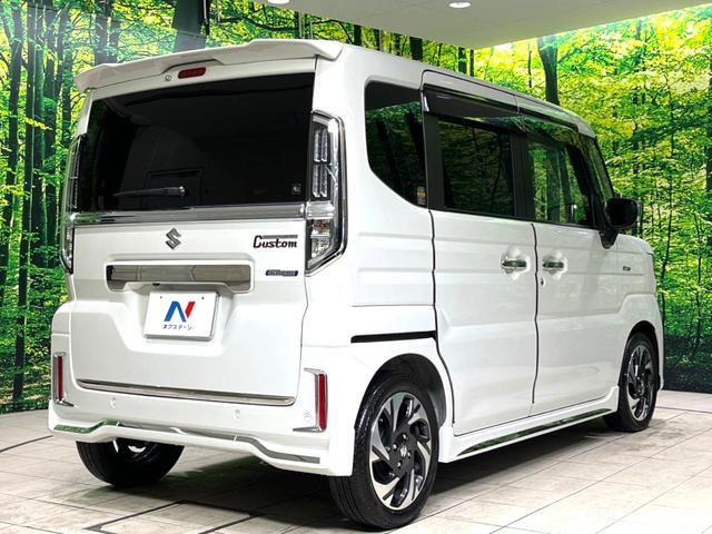 スペーシアカスタム ハイブリッドＸＳ　両側電動ドア　純正８型ナビ　全周囲カメラ　デジタルインナーミラー　衝突被害軽減システム　メッキガーニッシュ　レーダークルーズ　禁煙車　コーナーセンサー　スマートキー　ＬＥＤヘッド　ＥＴＣ（16枚目）