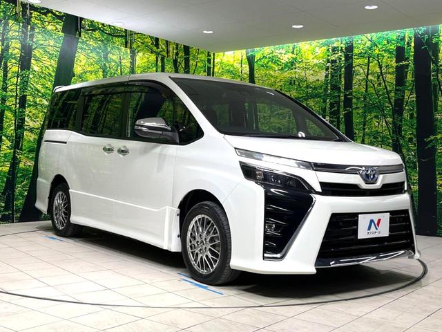 ヴォクシー ハイブリッドZS 煌II 両側電動ドア 純正9型ナビ バックカメラ 両側電動スライドドア 禁煙車 コーナーセンサー スマートキー LEDヘッド ETC2.0 クルコン オートハイビーム オートライト オートエアコン(17枚目)