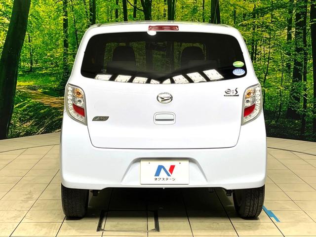 ミライース X SA 衝突軽減 アイドリングストップ 電動格納ミラー バニティミラー 横滑り防止装置 ヘッドライドレベライザー シガーソケット 純正14インチアル三ホイール プライバシーガラス ドアバイザー(15枚目)