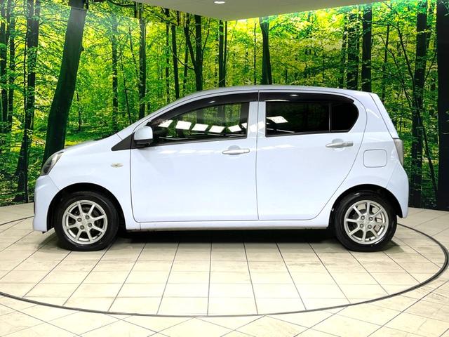 ミライース X SA 衝突軽減 アイドリングストップ 電動格納ミラー バニティミラー 横滑り防止装置 ヘッドライドレベライザー シガーソケット 純正14インチアル三ホイール プライバシーガラス ドアバイザー(52枚目)