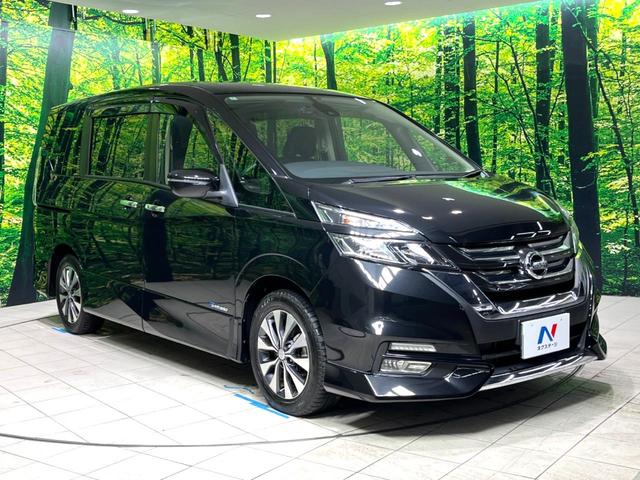 セレナ ハイウェイスター 電動スライドドア 純正9型ナビ バックカメラ bluetooth フルセグ ドラレコ ETC 禁煙車 クルーズコントロール オートライト オートエアコン スマートキー 電動格納ミラー(17枚目)