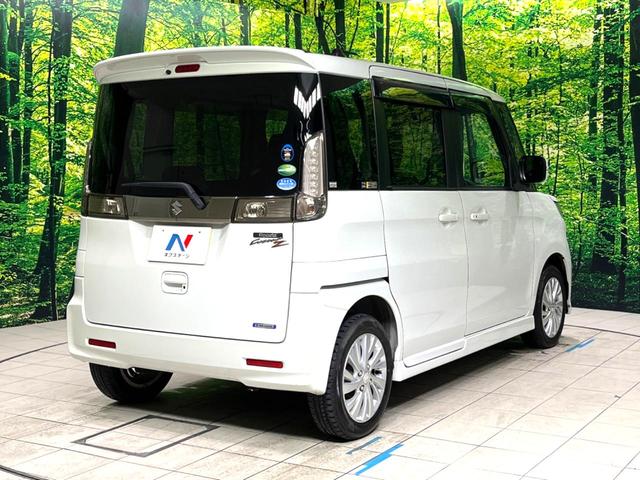 スペーシアカスタムZ ベースグレード 禁煙車 衝突軽減装置 ナビゲーション ドライブレコーダー ビルトインETC シートヒーター オートライト HIDヘッドライト・フォグランプ アイドリングストップ ステアリングスイッチ(18枚目)