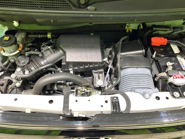 N-BOXカスタム Lターボ スタイル+ブラック 両側電動ドア 純正SDナビ バックカメラ 衝突被害軽減システム 禁煙車 レザーシート ドラレコ コーナーセンサー スマートキー LEDヘッド ビルトインETC クルコン 車線逸脱警報 オートライト(19枚目)