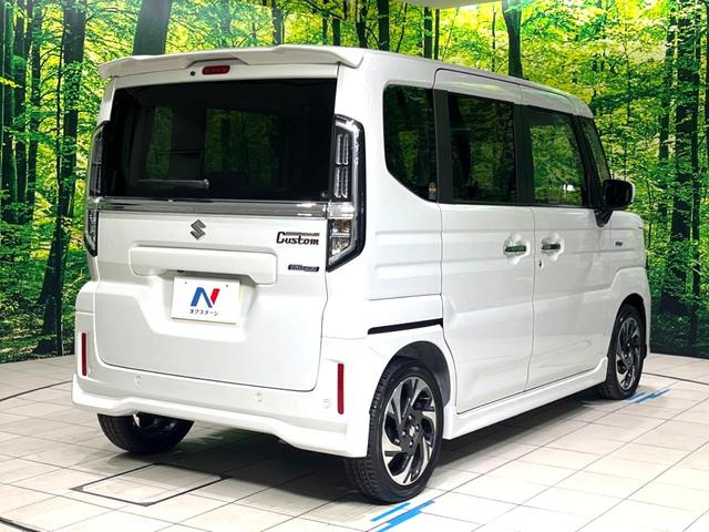 スペーシアカスタム ハイブリッドXSターボ 純正9型ナビ 両側電動スライドドア 全周囲カメラ 禁煙車 bluetooth フルセグ レーダークルーズコントロール 前席シートヒーター サーキュレーター LEDヘッド オートライト オートエアコン(17枚目)