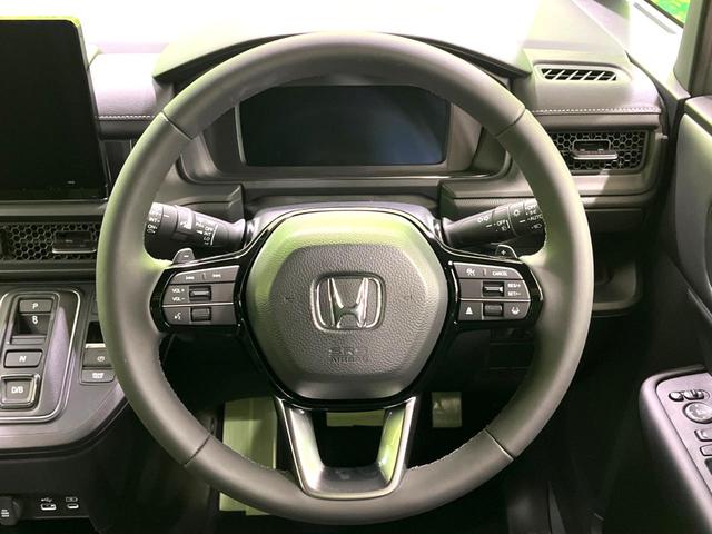 ステップワゴン e:HEVスパーダ 登録済未使用車 両側電動スライドドア 純正11.4型ナビ バックカメラ 衝突軽減 レーダークルーズ パドルシフト 電動リアゲート ハーフレザーシート コーナーセンサー LEDヘッド オートハイビーム(12枚目)