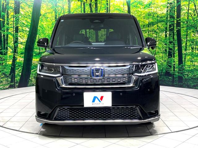 ステップワゴン e:HEVスパーダ 登録済未使用車 両側電動スライドドア 純正11.4型ナビ バックカメラ 衝突軽減 レーダークルーズ パドルシフト 電動リアゲート ハーフレザーシート コーナーセンサー LEDヘッド オートハイビーム(15枚目)