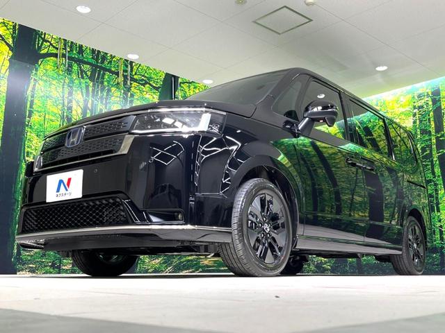 ステップワゴン e:HEVスパーダ 登録済未使用車 両側電動スライドドア 純正11.4型ナビ バックカメラ 衝突軽減 レーダークルーズ パドルシフト 電動リアゲート ハーフレザーシート コーナーセンサー LEDヘッド オートハイビーム(59枚目)