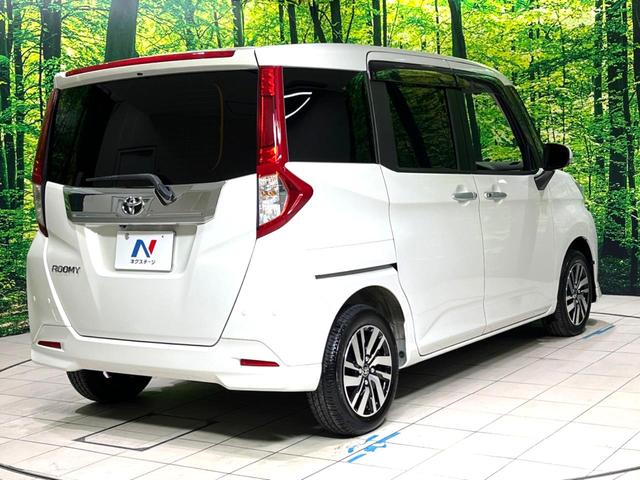 ルーミー カスタムG 禁煙車 両側電動スライド ナビゲーション バックカメラ 衝突軽減装置 ドライブレコーダー ETC シートカバー LEDヘッドライト フォグライト ステアリングスイッチ 革巻きステアリング(18枚目)