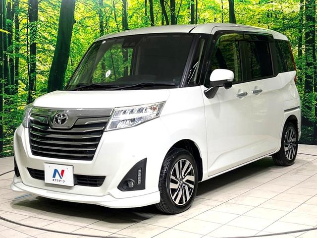 ルーミー カスタムG 禁煙車 両側電動スライド ナビゲーション バックカメラ 衝突軽減装置 ドライブレコーダー ETC シートカバー LEDヘッドライト フォグライト ステアリングスイッチ 革巻きステアリング(32枚目)