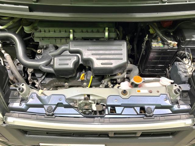 ムーヴ カスタム X ハイパーSA 衝突被害軽減システム SDナビ Bluetooth スマートキー ハーフレザー LEDヘッド LEDフォグ コーナーセンサー ステアリングスイッチ オートエアコン 純正14インチアリミホイール 地デジ(18枚目)