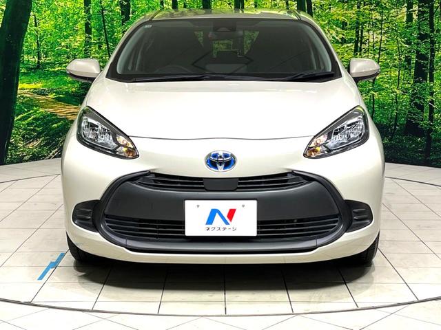 アクア X 純正ナビ バックカメラ 衝突被害軽減システム レーダークルーズ スマートキー LEDヘッドライト ビルトインETC オートハイビーム 車線逸脱警報 オートライト オートエアコン Bluetooth(14枚目)