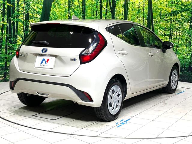 アクア X 純正ナビ バックカメラ 衝突被害軽減システム レーダークルーズ スマートキー LEDヘッドライト ビルトインETC オートハイビーム 車線逸脱警報 オートライト オートエアコン Bluetooth(17枚目)